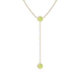 Round A Peridot