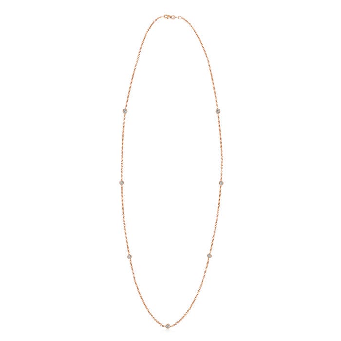 K, I3 / 0.74 CT / 14 KT Rose Gold