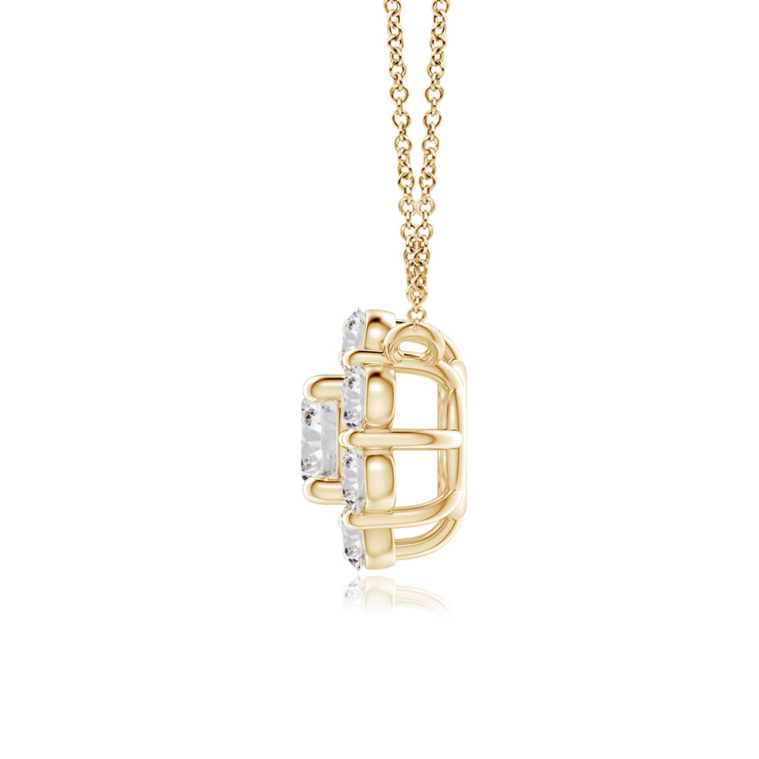 I-J, I1-I2 / 0.5 CT / 14 KT Yellow Gold