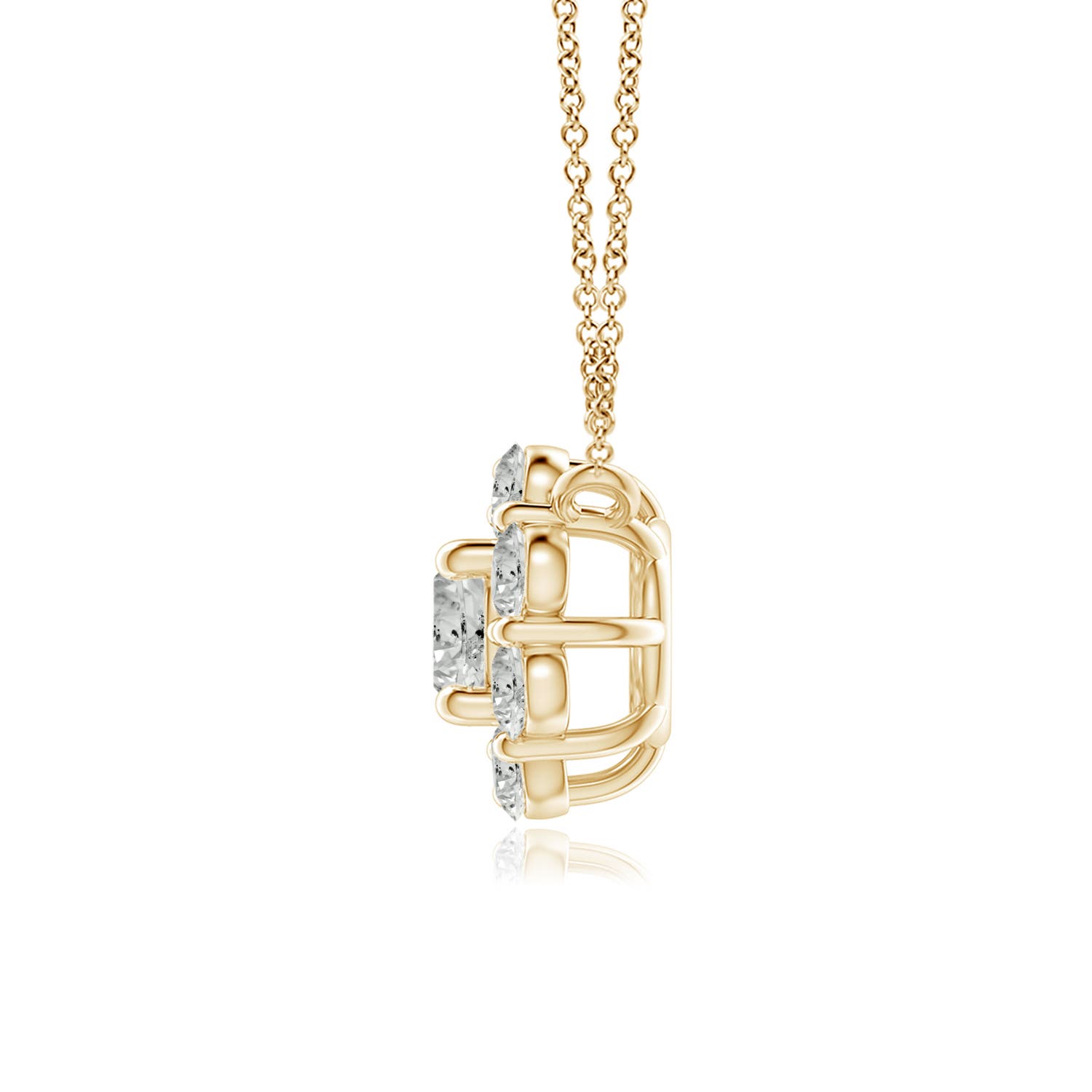 K, I3 / 0.5 CT / 14 KT Yellow Gold