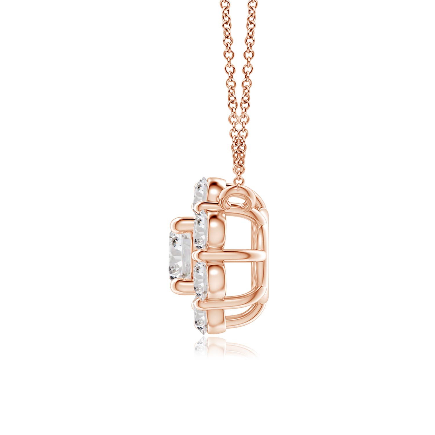 I-J, I1-I2 / 0.6 CT / 14 KT Rose Gold