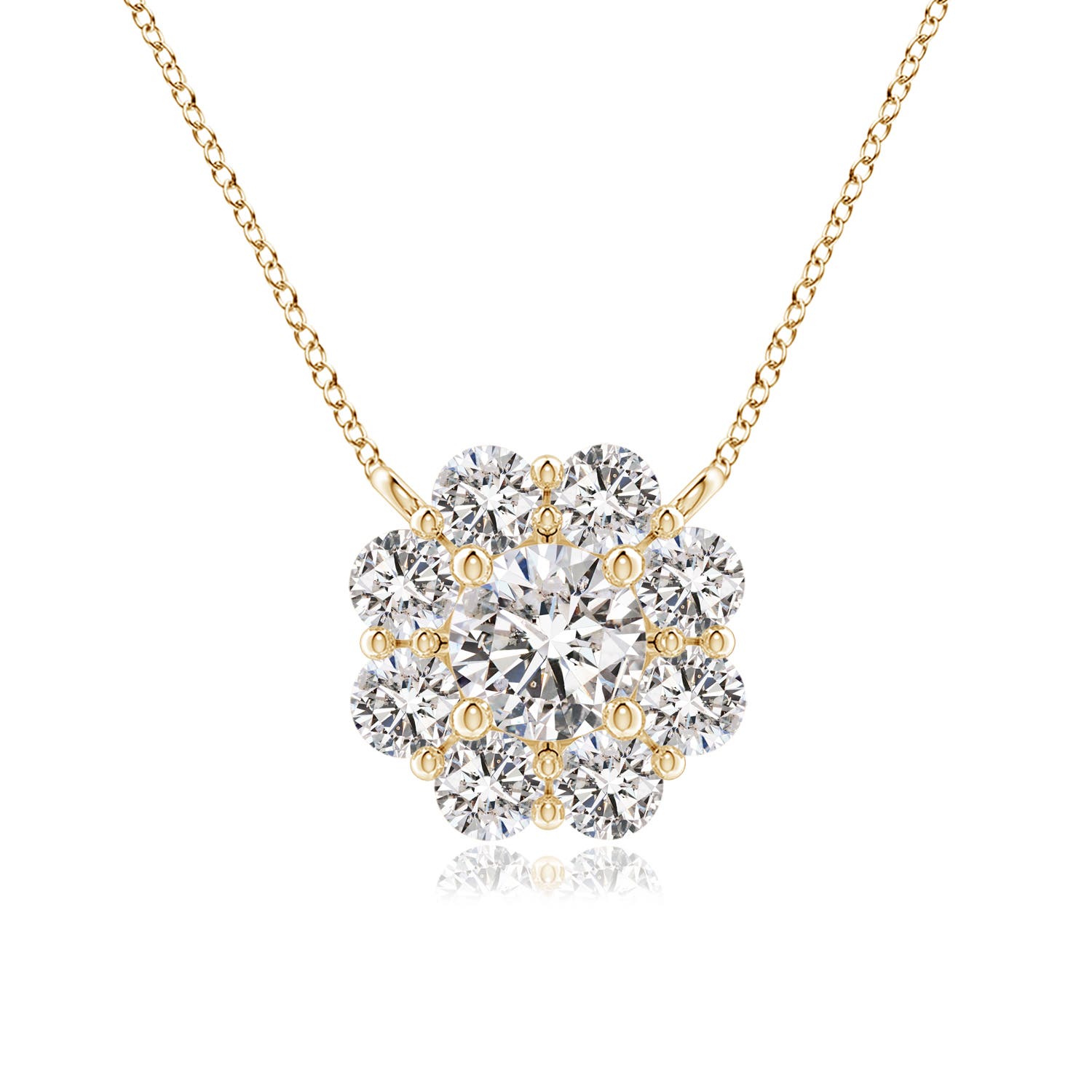 I-J, I1-I2 / 0.6 CT / 14 KT Yellow Gold