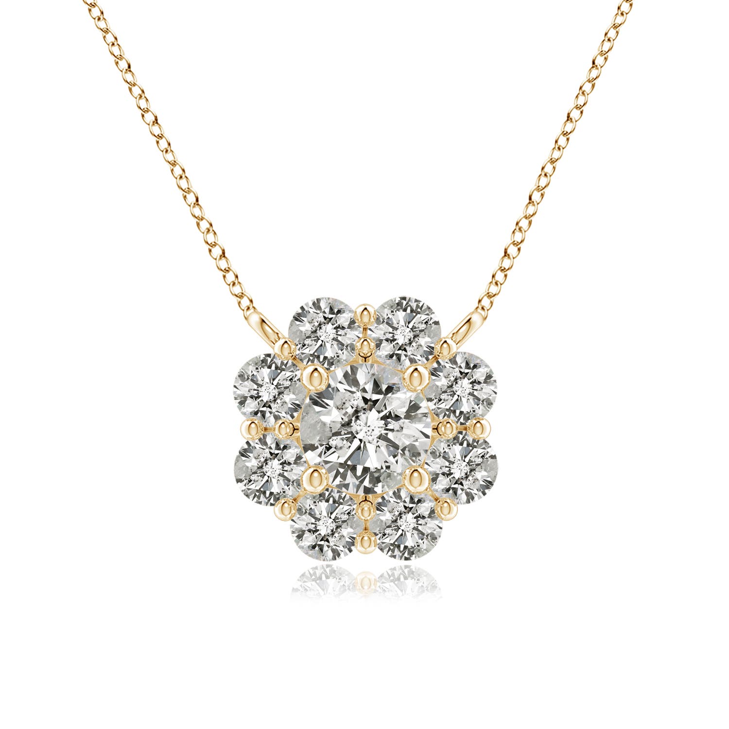 K, I3 / 0.6 CT / 14 KT Yellow Gold