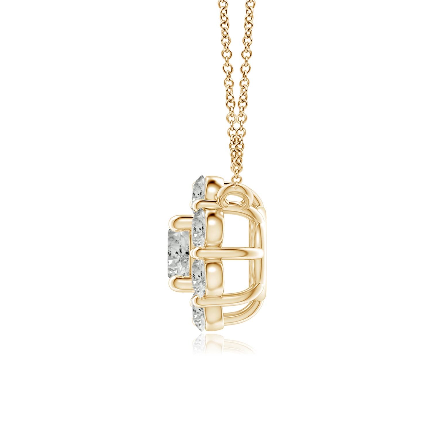 K, I3 / 0.6 CT / 14 KT Yellow Gold