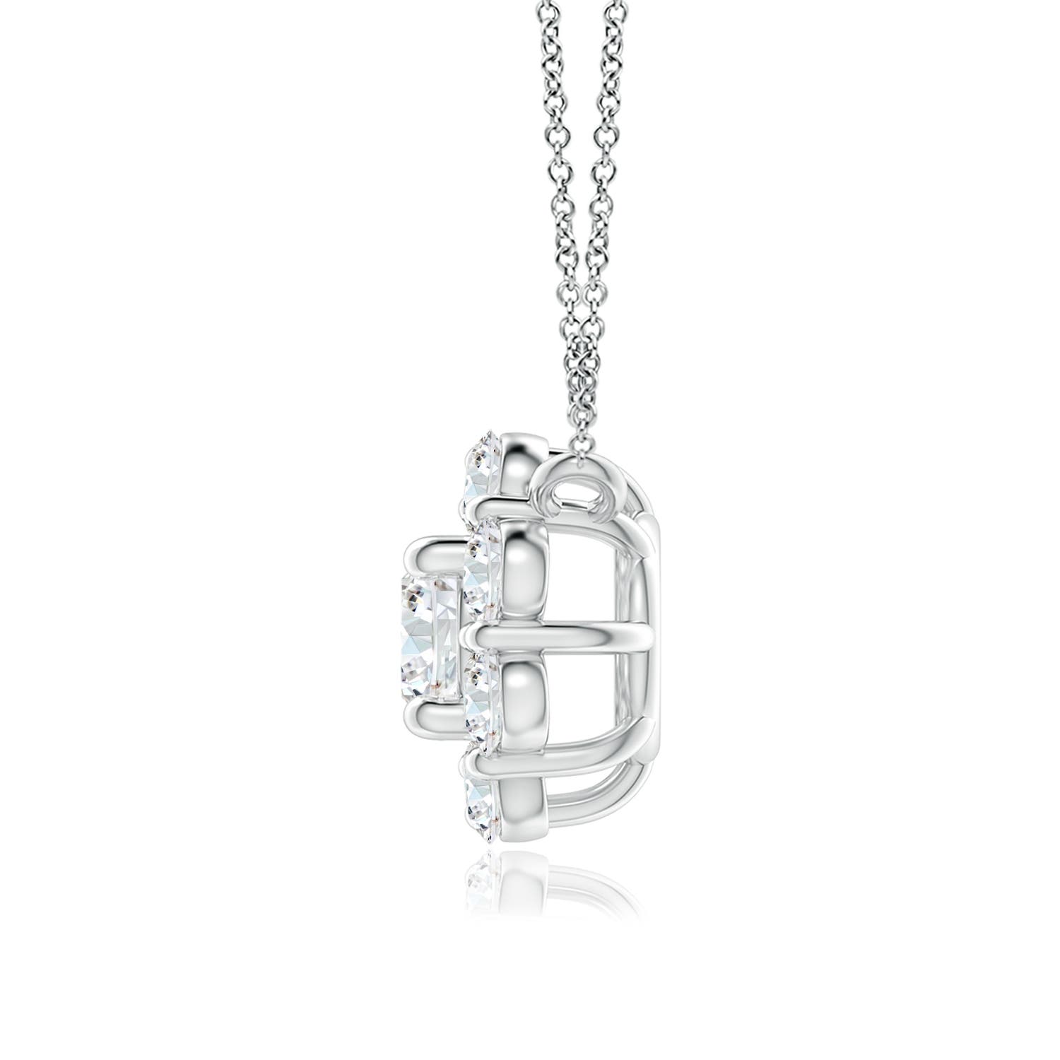 F-G, VS / 0.77 CT / 14 KT White Gold