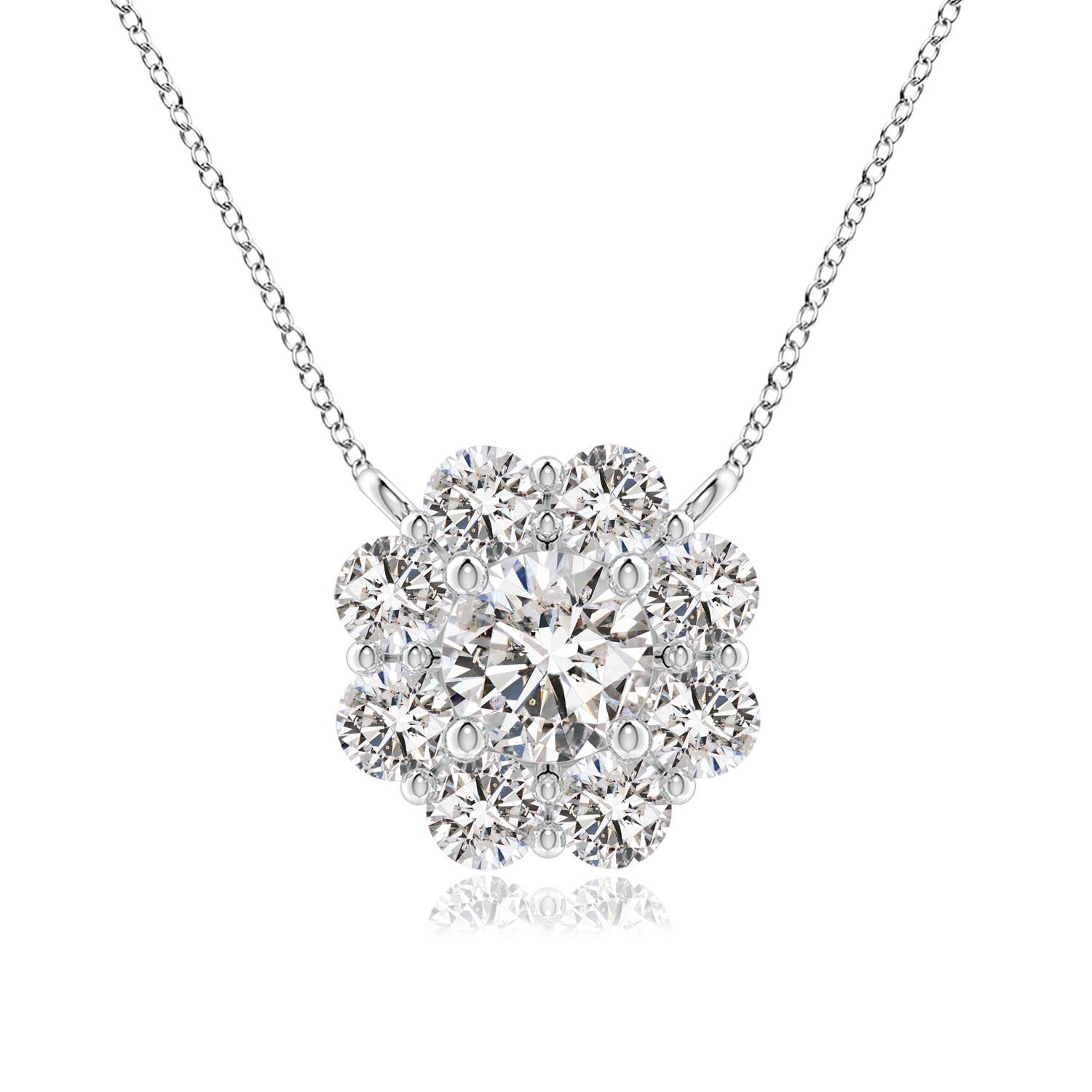 I-J, I1-I2 / 0.77 CT / 14 KT White Gold