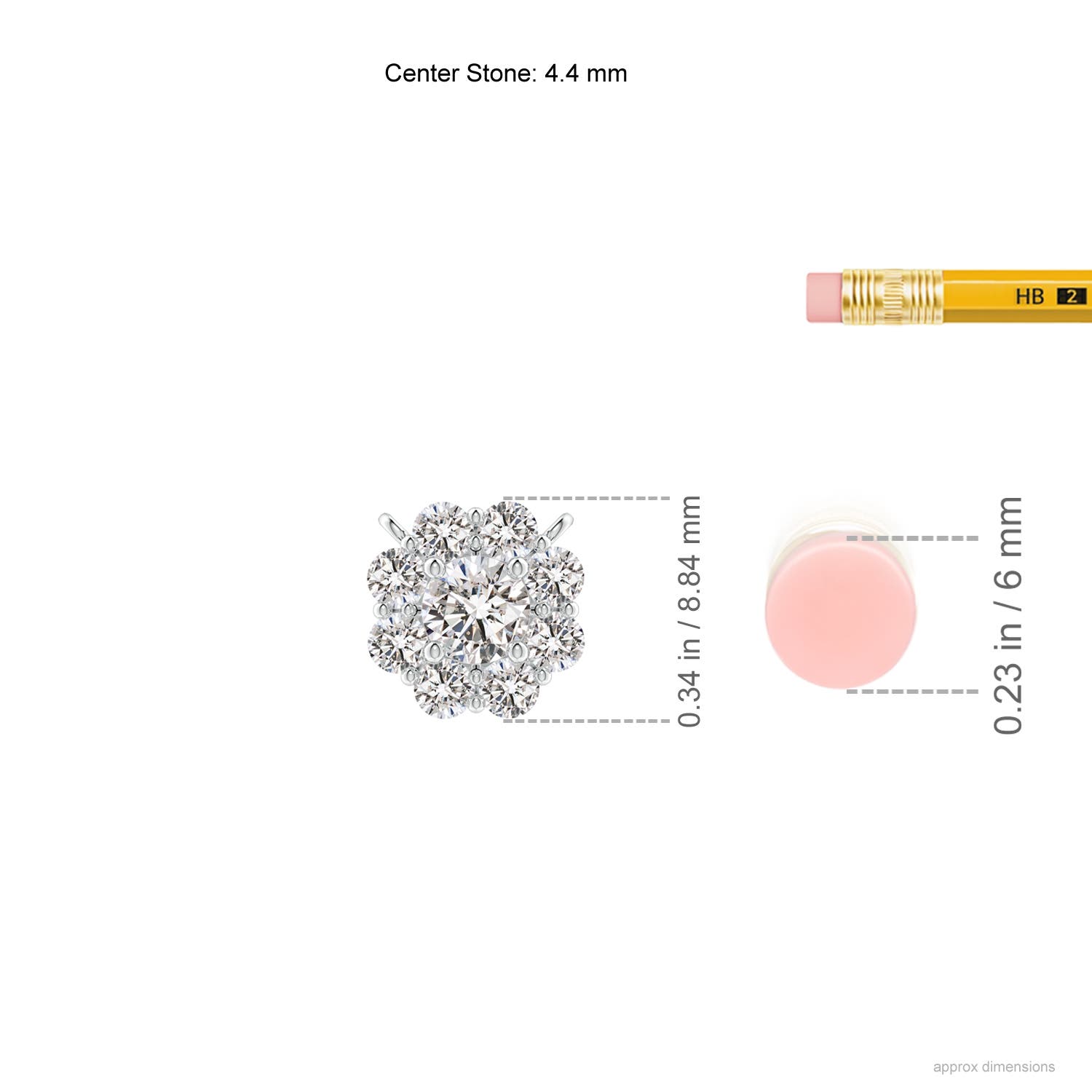 I-J, I1-I2 / 0.77 CT / 14 KT White Gold