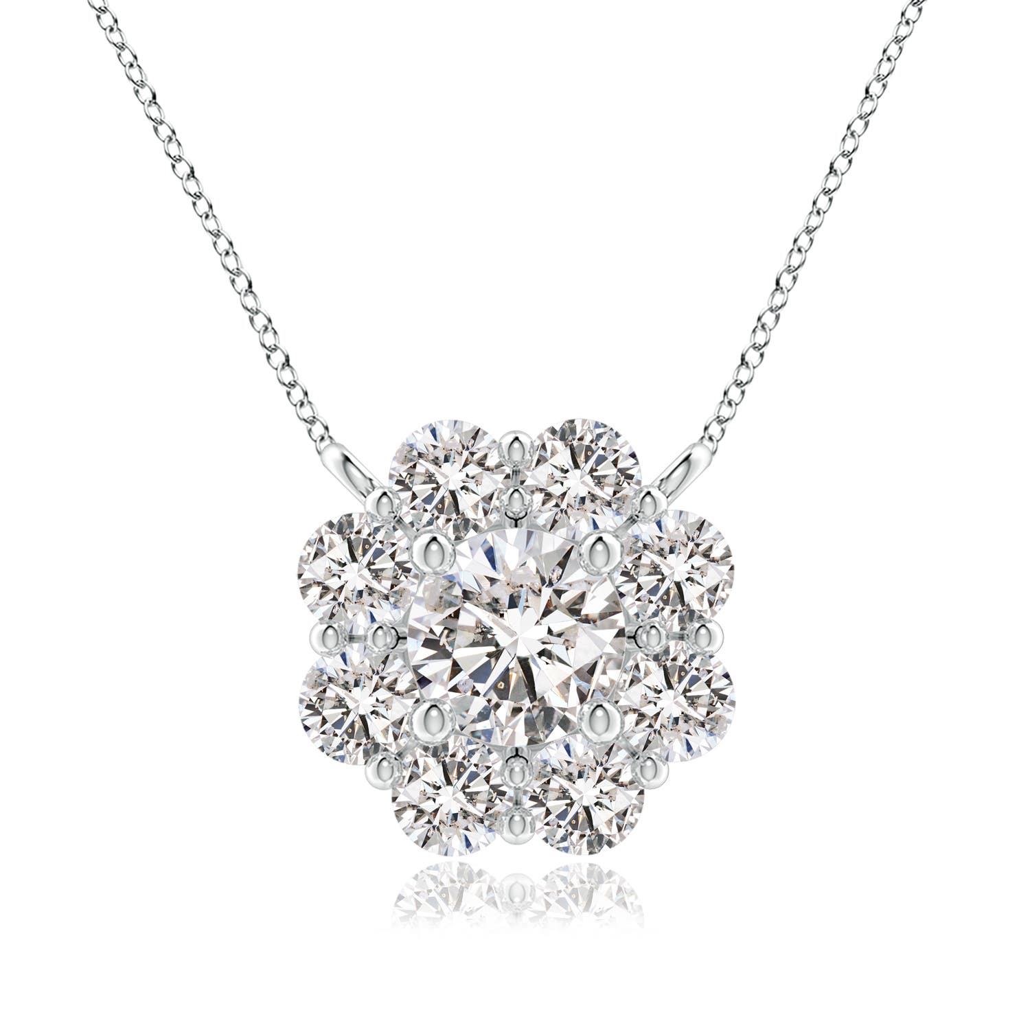 I-J, I1-I2 / 0.99 CT / 14 KT White Gold