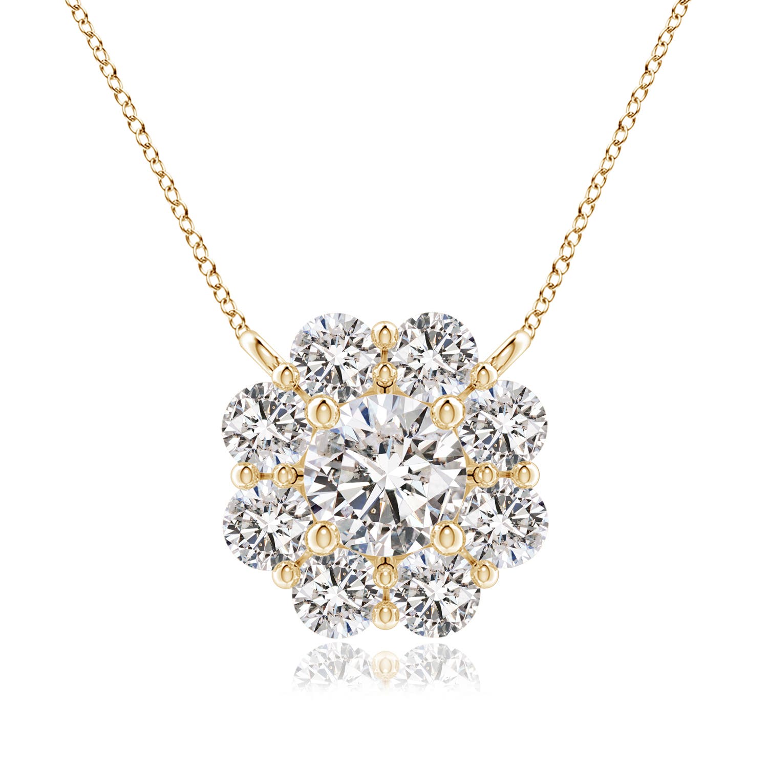 I-J, I1-I2 / 0.99 CT / 14 KT Yellow Gold