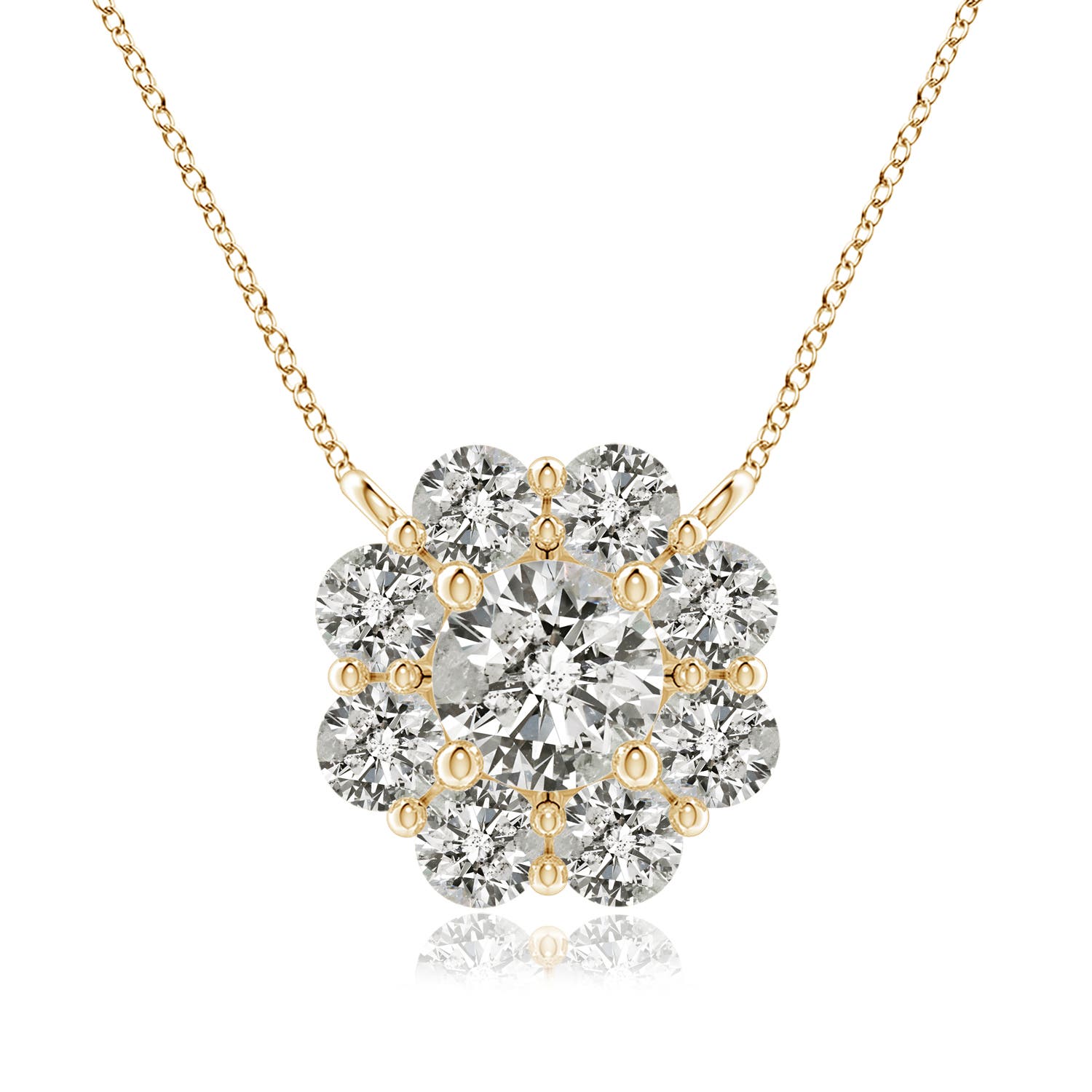 K, I3 / 0.99 CT / 14 KT Yellow Gold