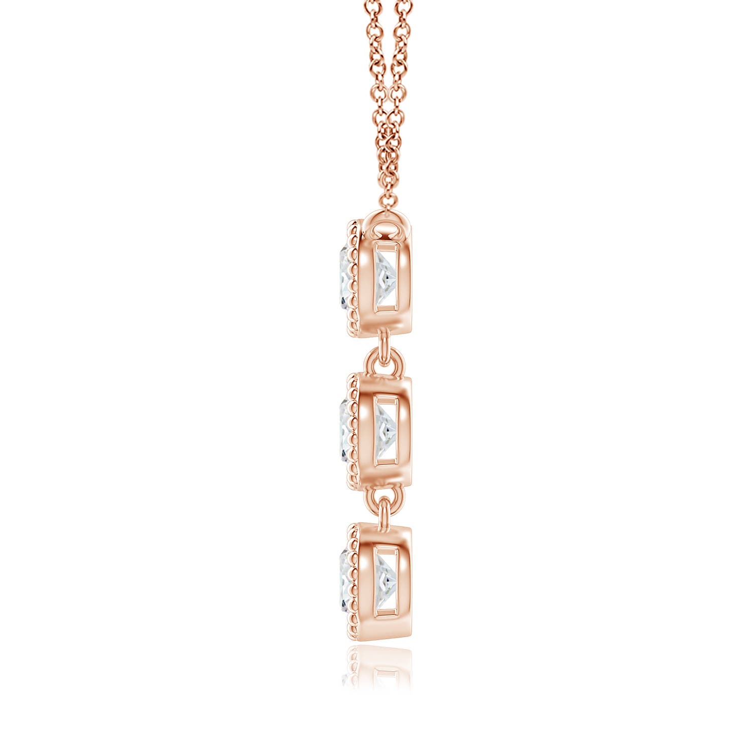 F-G, VS / 0.75 CT / 14 KT Rose Gold