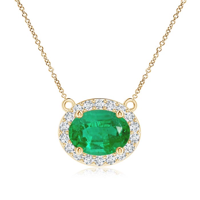 AA - Emerald / 1.32 CT / 14 KT Yellow Gold