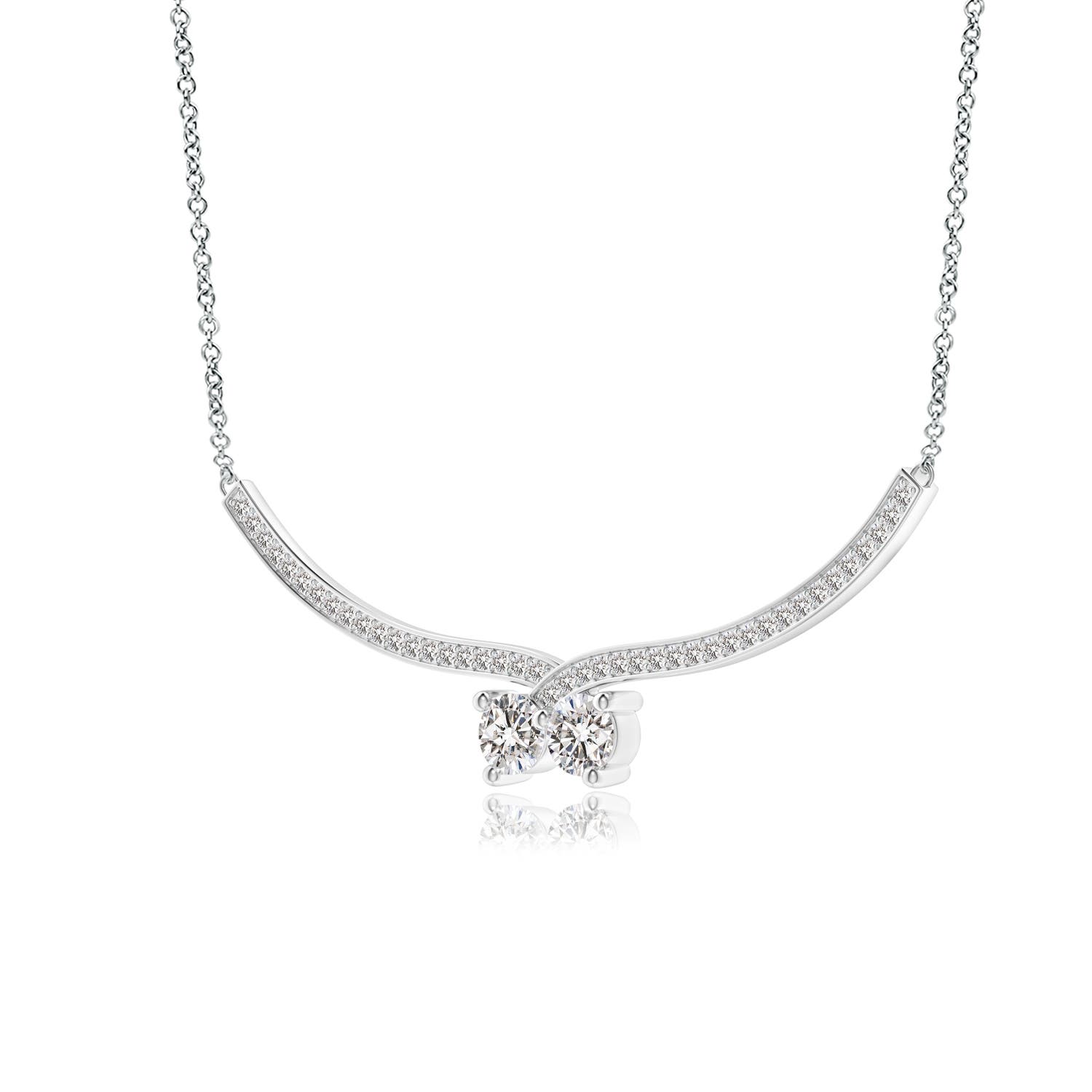 I-J, I1-I2 / 0.99 CT / 14 KT White Gold