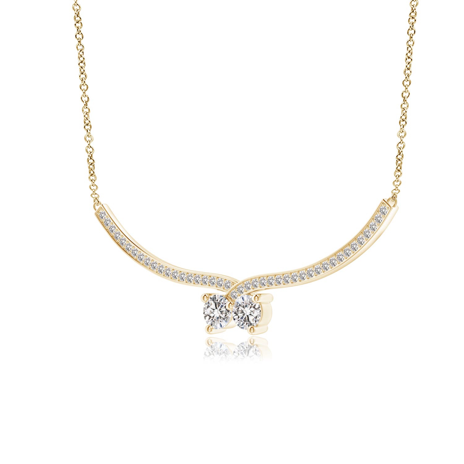 I-J, I1-I2 / 0.99 CT / 14 KT Yellow Gold