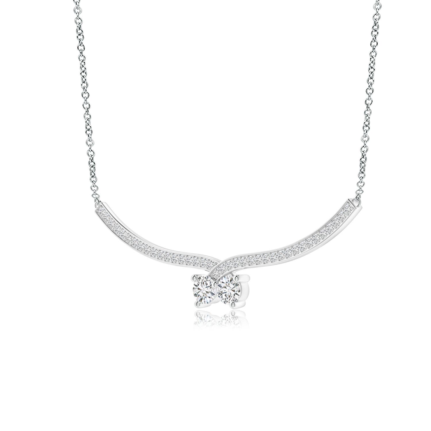 H, SI2 / 0.76 CT / 14 KT White Gold