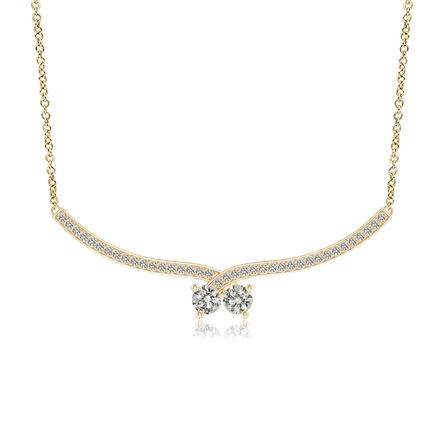 K, I3 / 0.76 CT / 14 KT Yellow Gold