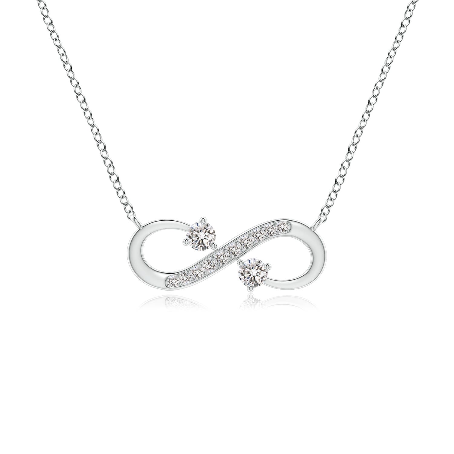 I-J, I1-I2 / 0.25 CT / 14 KT White Gold