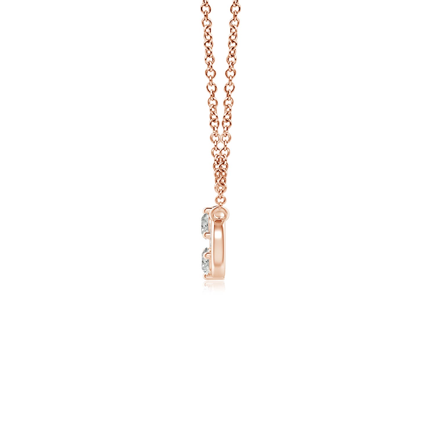 K, I3 / 0.25 CT / 14 KT Rose Gold