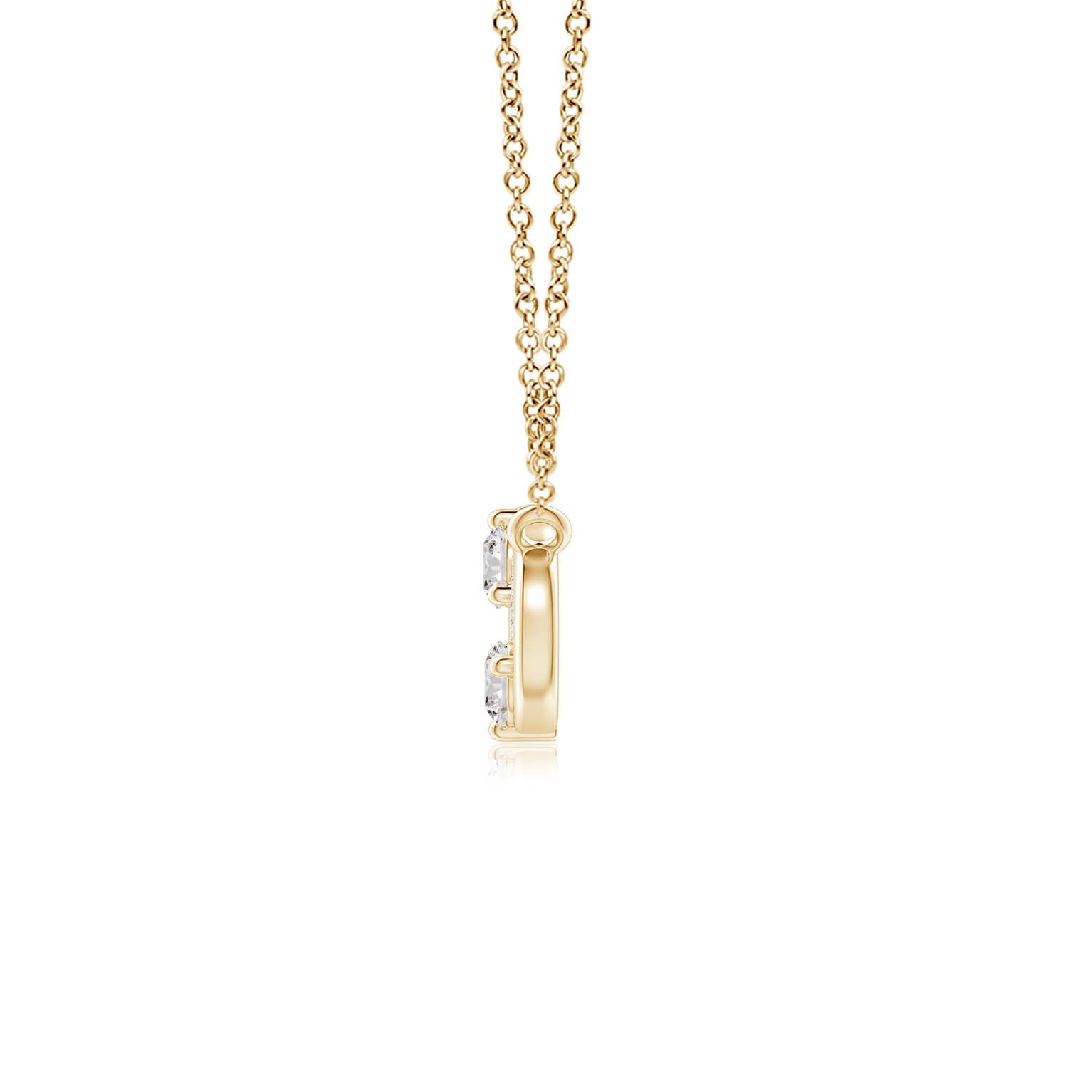 I-J, I1-I2 / 0.49 CT / 14 KT Yellow Gold