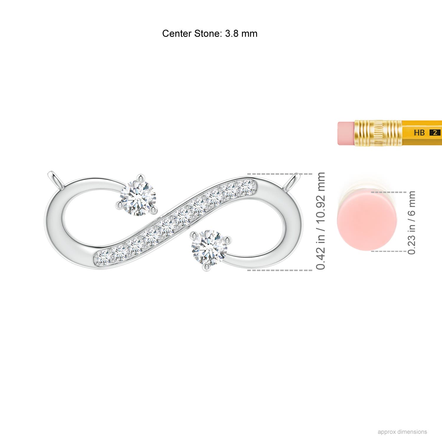 F-G, VS / 0.61 CT / 14 KT White Gold