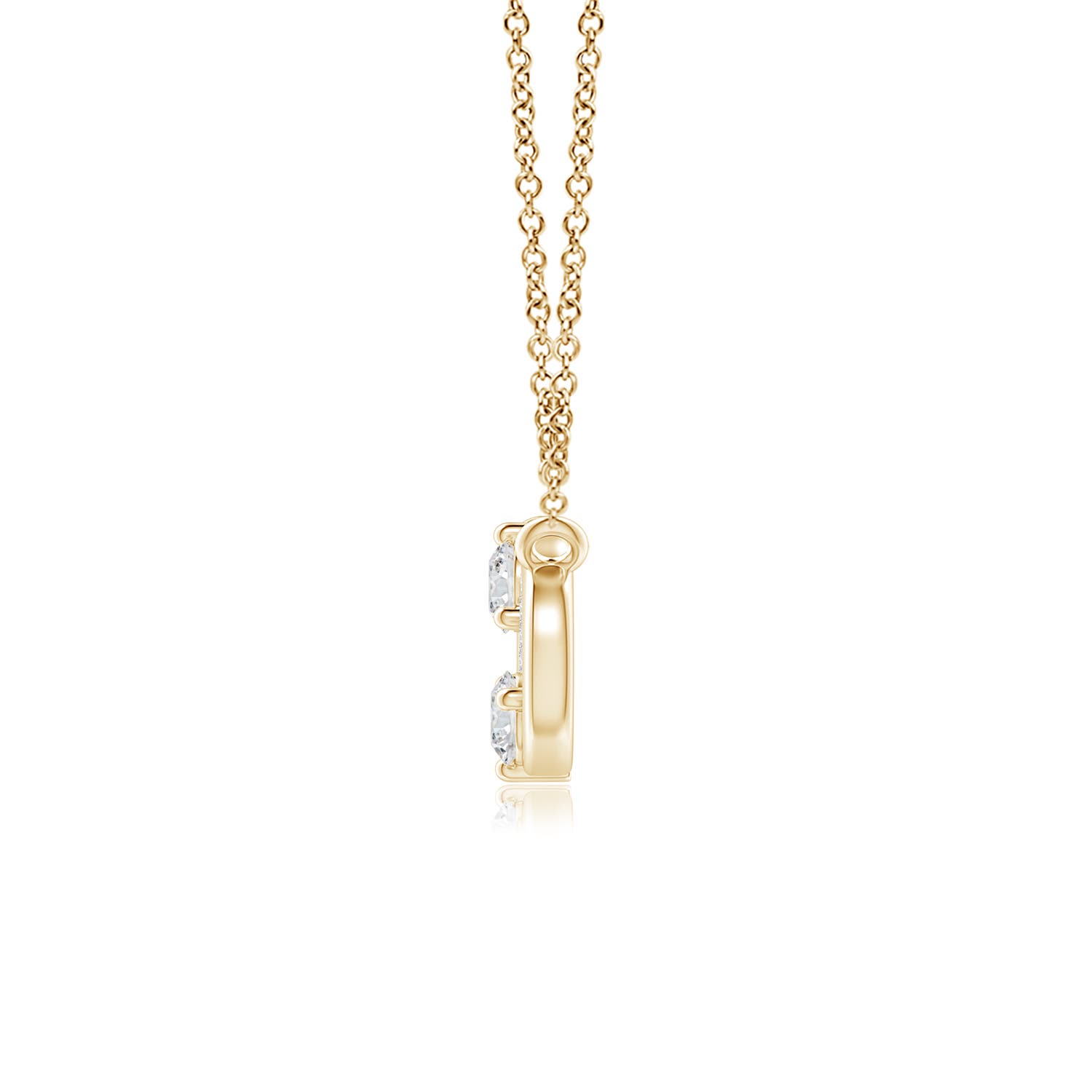 H, SI2 / 0.61 CT / 14 KT Yellow Gold