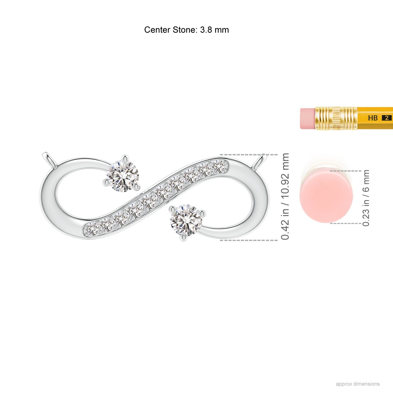 I-J, I1-I2 / 0.61 CT / 14 KT White Gold