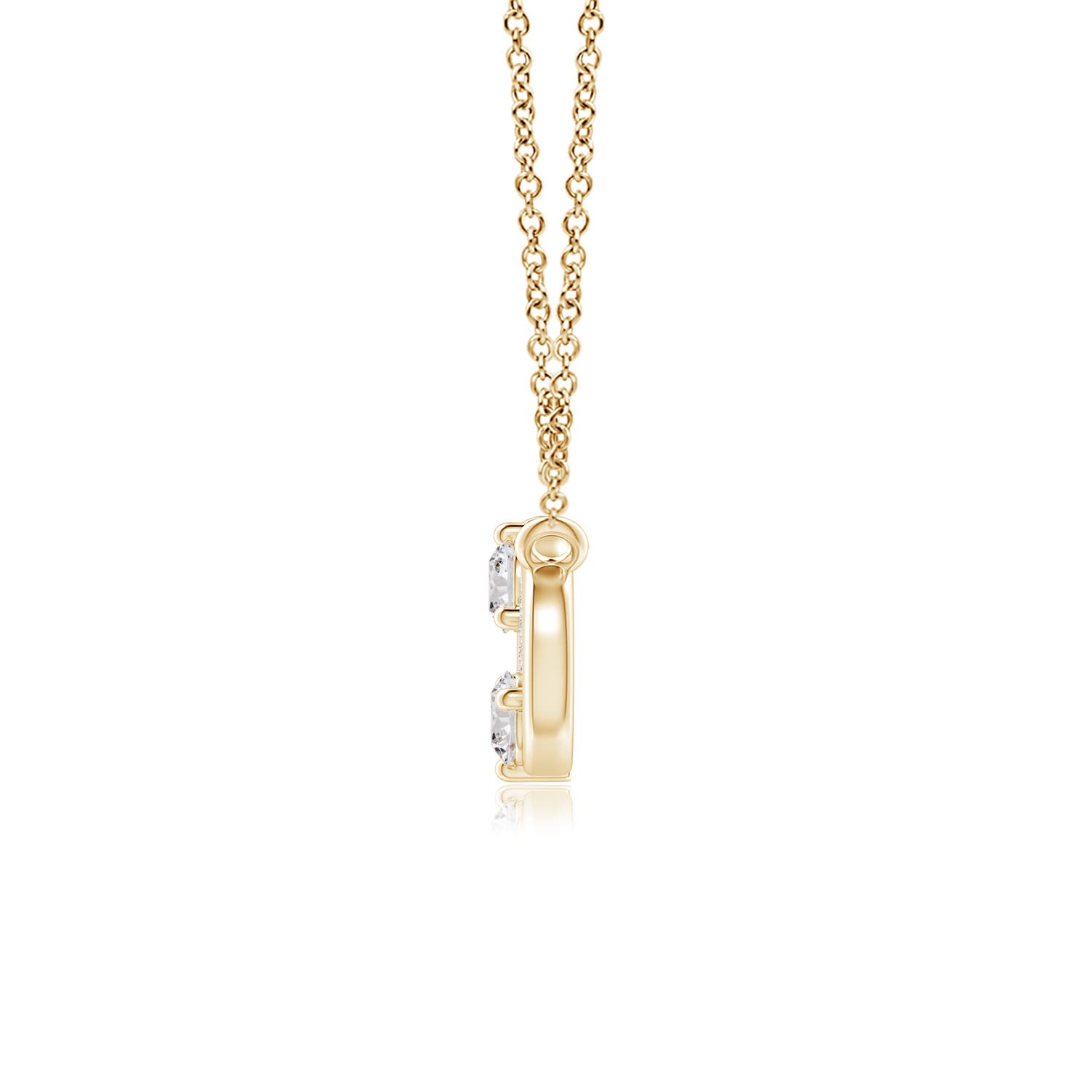 I-J, I1-I2 / 0.61 CT / 14 KT Yellow Gold