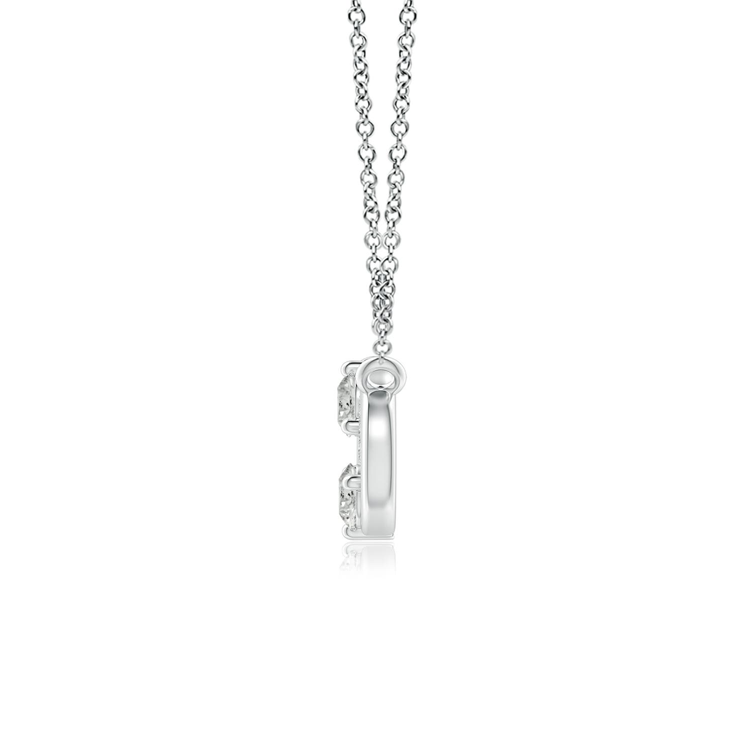 K, I3 / 0.61 CT / 14 KT White Gold