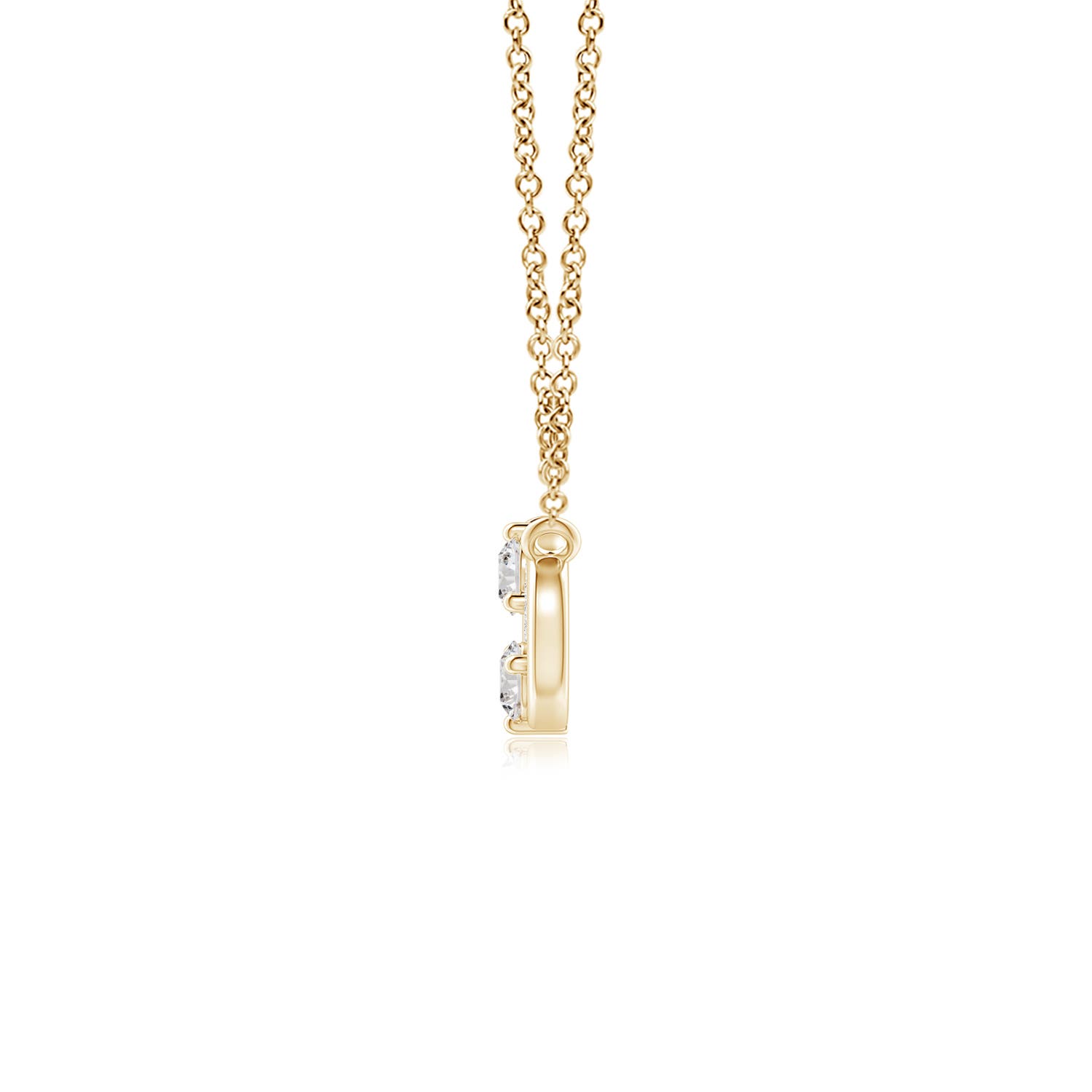 I-J, I1-I2 / 0.33 CT / 14 KT Yellow Gold