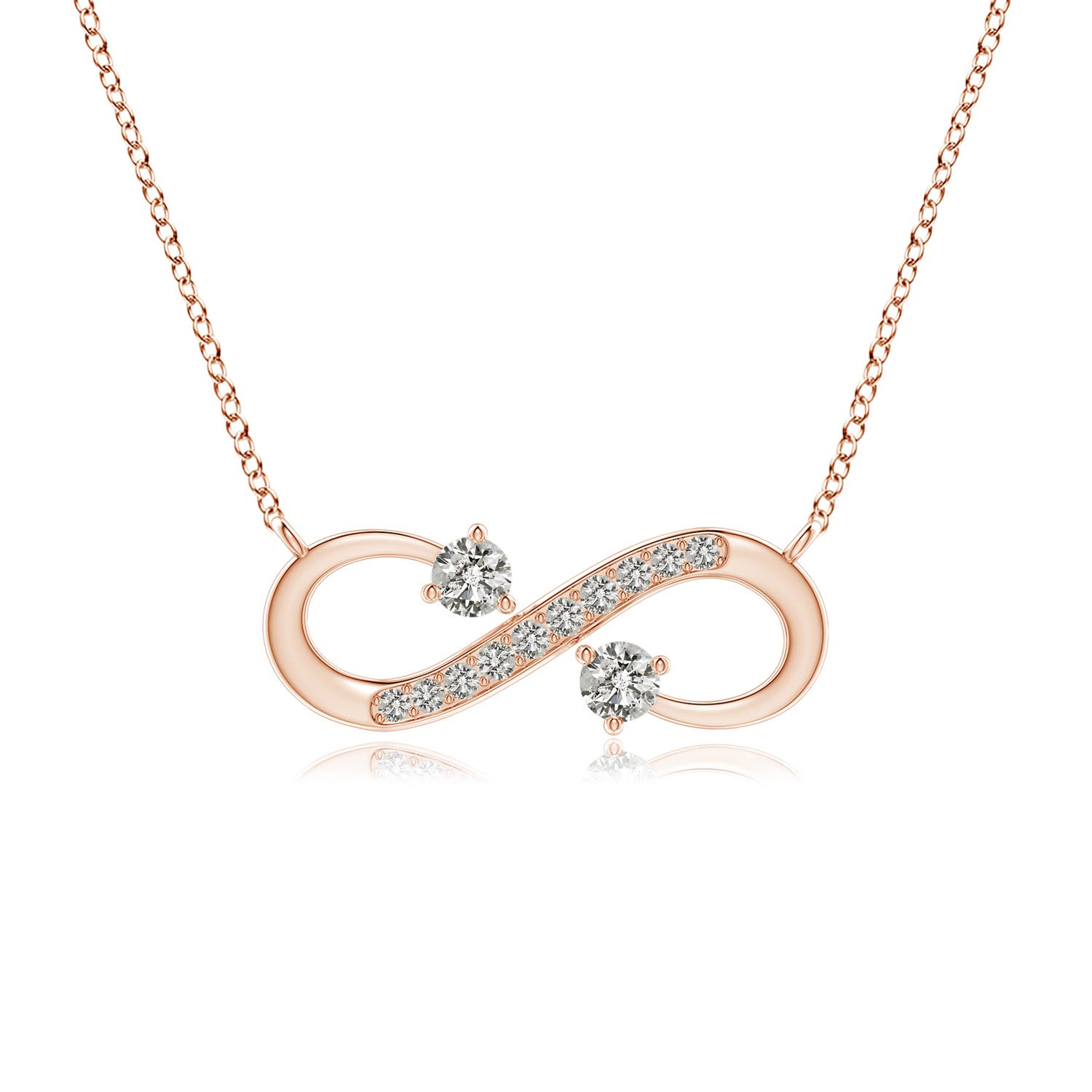 K, I3 / 0.33 CT / 14 KT Rose Gold