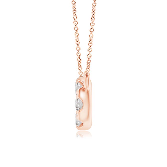 I-J, I1-I2 / 0.12 CT / 14 KT Rose Gold