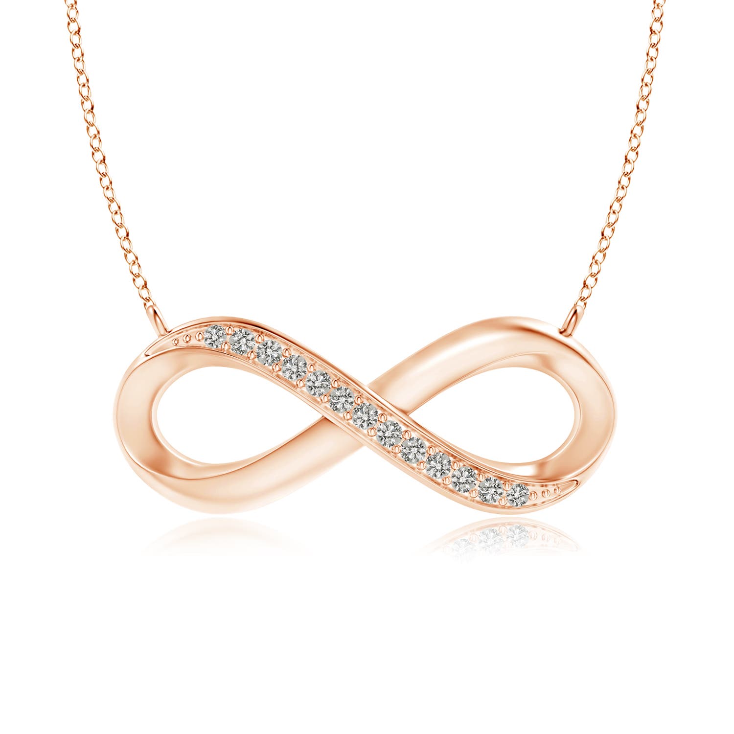 K, I3 / 0.06 CT / 14 KT Rose Gold