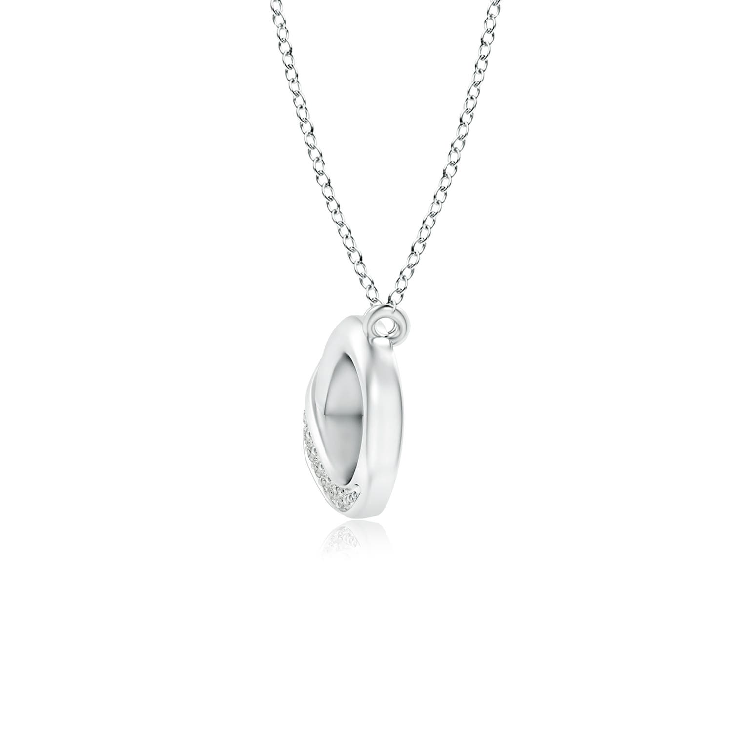 K, I3 / 0.06 CT / 14 KT White Gold