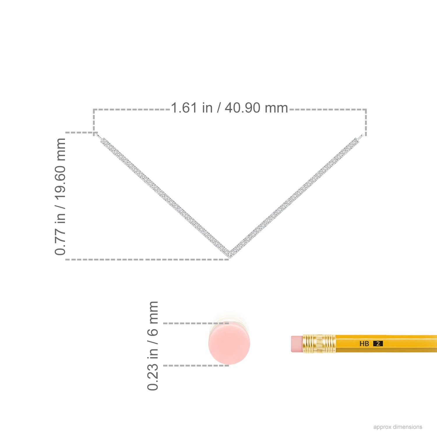 H, SI2 / 0.15 CT / 14 KT White Gold