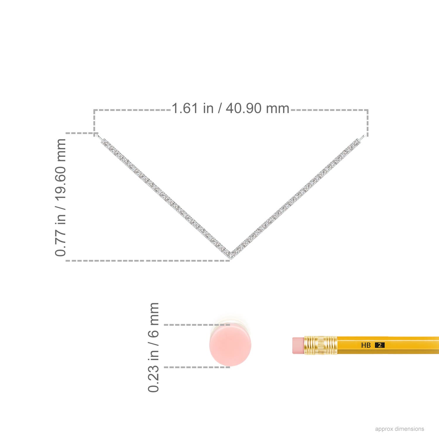 I-J, I1-I2 / 0.15 CT / 14 KT White Gold