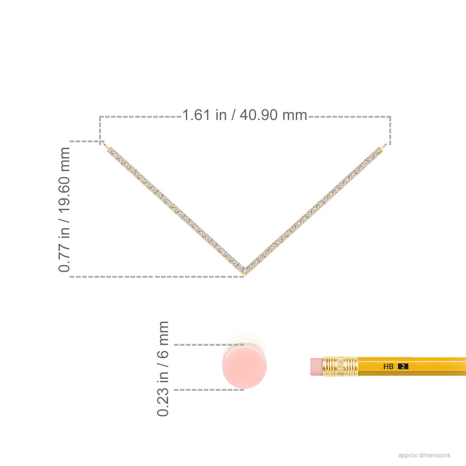 I-J, I1-I2 / 0.15 CT / 14 KT Yellow Gold