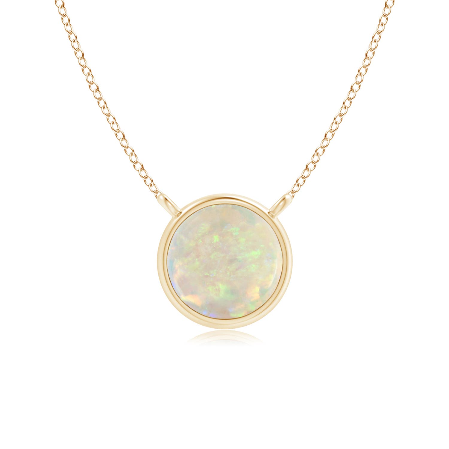 AAA - Opal / 0.33 CT / 14 KT Yellow Gold