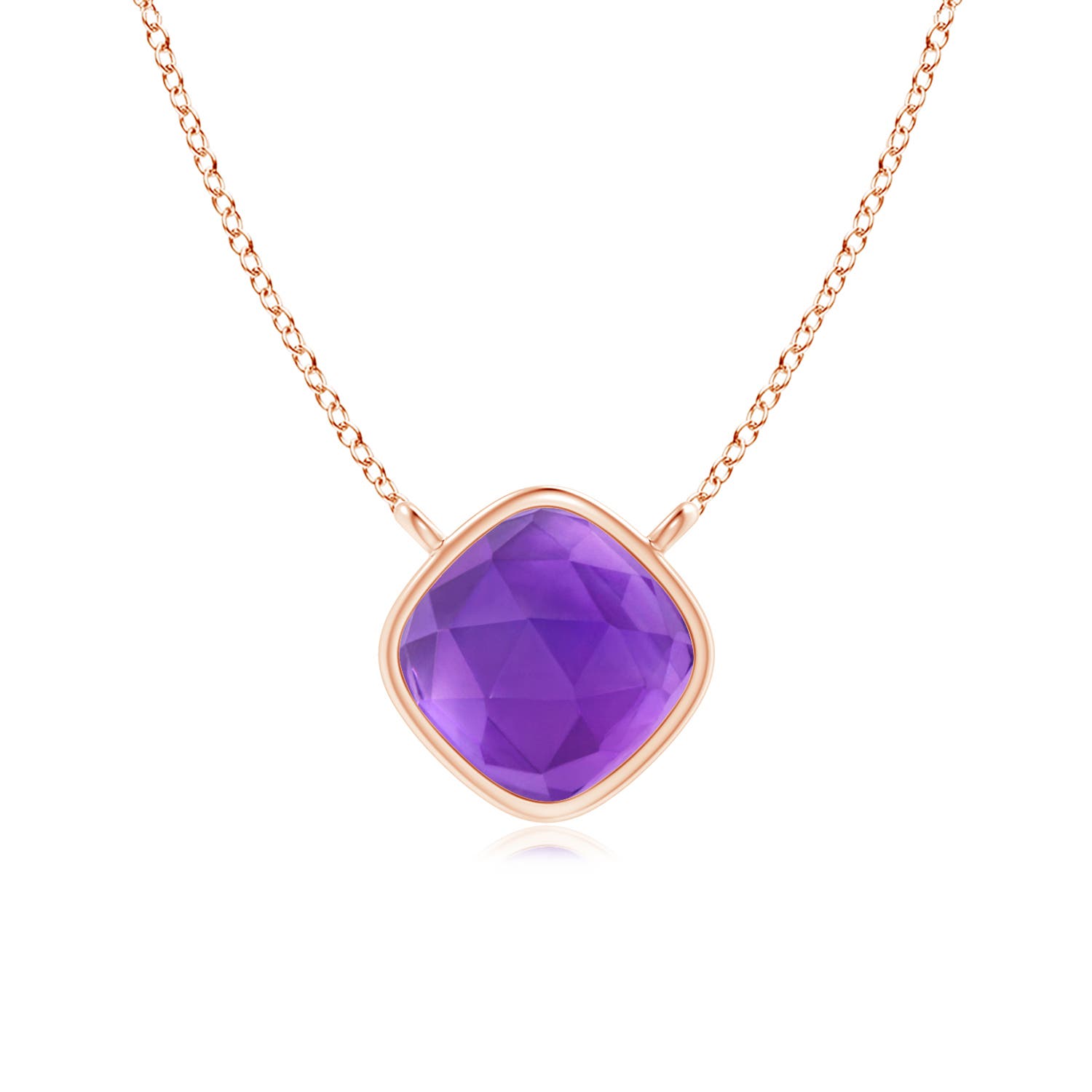 AAA - Amethyst / 0.5 CT / 14 KT Rose Gold