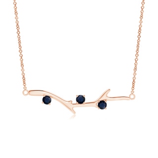 Round A Blue Sapphire