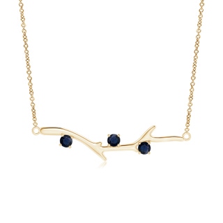 Round A Blue Sapphire