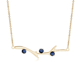 Round AA Blue Sapphire