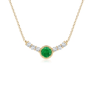 Round AA Emerald