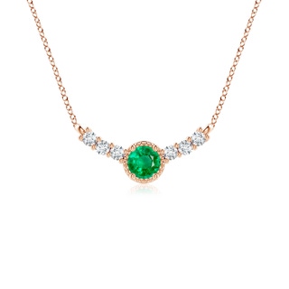 Round AAA Emerald