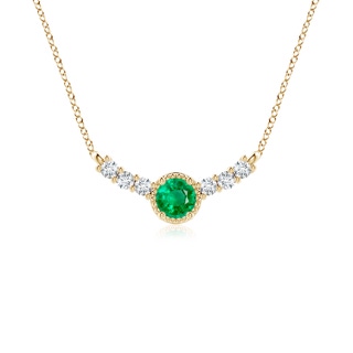 Round AAA Emerald