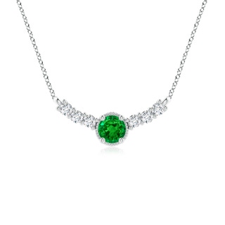 Round AAAA Emerald