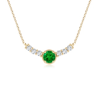 Round AAAA Emerald