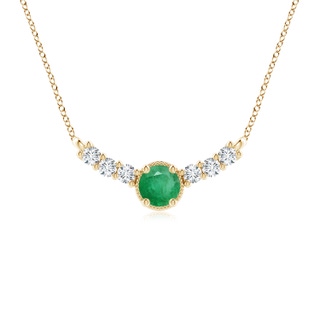 Round A Emerald
