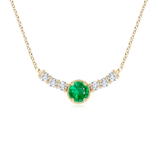 Round AAA Emerald