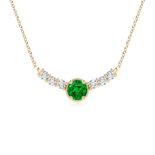 Round AAAA Emerald