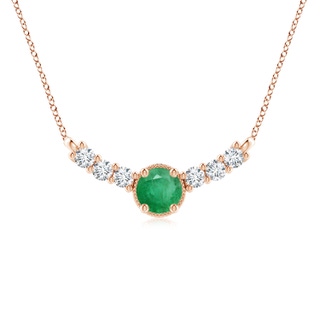 Round A Emerald